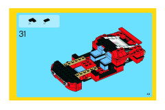 LEGO 5867 instructions page 43 – build guide
