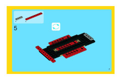 LEGO 5867 instructions page 7 – build guide