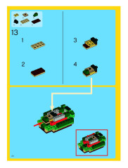 LEGO 5868 instructions page 20 – build guide