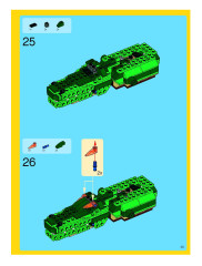 LEGO 5868 instructions page 25 – build guide