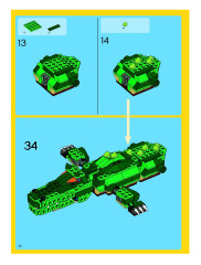 LEGO 5868 instructions page 36 – build guide