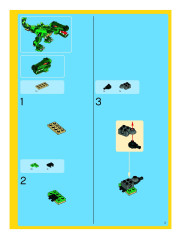 LEGO 5868 instructions page 3 – build guide
