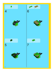 LEGO 5868 instructions page 4 – build guide