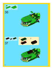 LEGO 5868 instructions page 62 – build guide