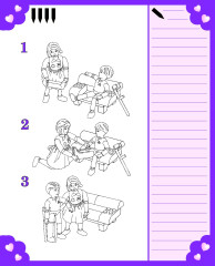 LEGO 5876 instructions page 15 – build guide