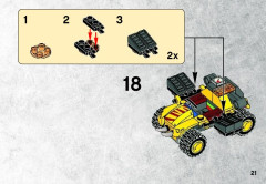 LEGO 5882 instructions page 21 – build guide