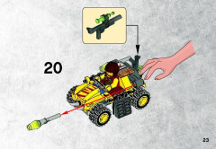 LEGO 5882 instructions page 23 – build guide