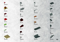 LEGO 5882 instructions page 25 – build guide