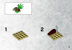 LEGO 5882 instructions page 3 – build guide