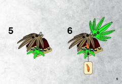 LEGO 5882 instructions page 5 – build guide