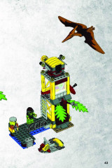 LEGO 5883 instructions page 43 – build guide