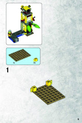 LEGO 5883 instructions page 9 – build guide