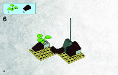 LEGO 5884 instructions page 10 – build guide