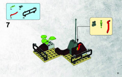 LEGO 5884 instructions page 11 – build guide