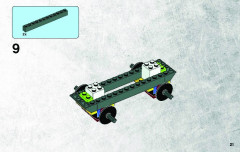 LEGO 5884 instructions page 21 – build guide