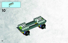 LEGO 5884 instructions page 22 – build guide