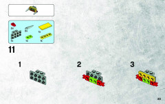 LEGO 5884 instructions page 23 – build guide