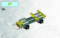 LEGO 5884 instructions page 28 – build guide