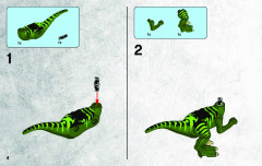 LEGO 5884 instructions page 4 – build guide