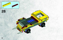 LEGO 5884 instructions page 42 – build guide