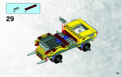 LEGO 5884 instructions page 43 – build guide