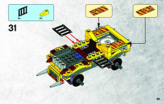 LEGO 5884 instructions page 45 – build guide