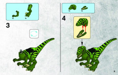 LEGO 5884 instructions page 5 – build guide