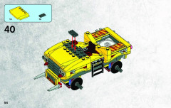 LEGO 5884 instructions page 54 – build guide