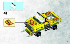 LEGO 5884 instructions page 55 – build guide