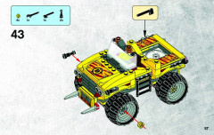 LEGO 5884 instructions page 57 – build guide