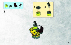 LEGO 5884 instructions page 61 – build guide
