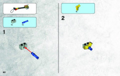 LEGO 5884 instructions page 62 – build guide