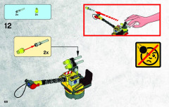 LEGO 5884 instructions page 68 – build guide