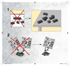 LEGO 5886 instructions page 2 – build guide