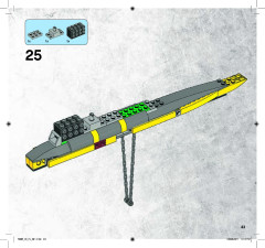 LEGO 5886 instructions page 43 – build guide