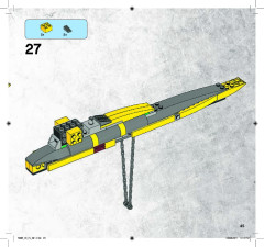 LEGO 5886 instructions page 45 – build guide