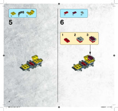 LEGO 5886 instructions page 6 – build guide