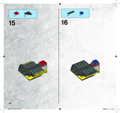 LEGO 5886 instructions page 20 – build guide