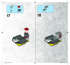 LEGO 5886 instructions page 21 – build guide