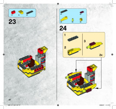 LEGO 5886 instructions page 24 – build guide