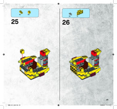LEGO 5886 instructions page 25 – build guide