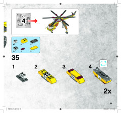 LEGO 5886 instructions page 33 – build guide