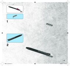 LEGO 5886 instructions page 45 – build guide