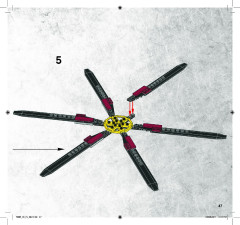 LEGO 5886 instructions page 47 – build guide