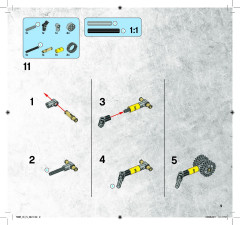 LEGO 5886 instructions page 9 – build guide
