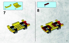 LEGO 5887 instructions page 9 – build guide