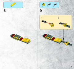 LEGO 5887 instructions page 45 – build guide
