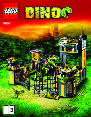 LEGO 5887 instructions page 1 – build guide
