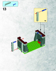 LEGO 5887 instructions page 11 – build guide