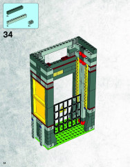 LEGO 5887 instructions page 34 – build guide